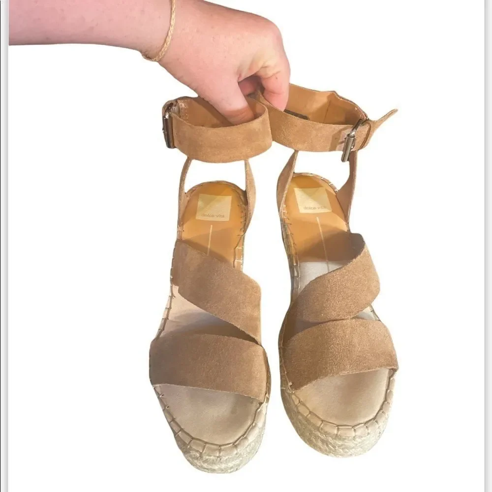 Dolce Vita Shayla espadrille  wedges 8.5 (5137)